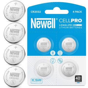 Newell CellPro CR2032 4 Pcs