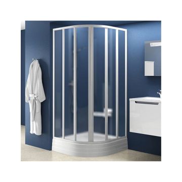 Ravak Shower Corner SKKP6-90 White + Glass Transparent (3207O102Z1)