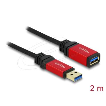 Delock Extension Cable USB 3.0 Type-A Plug to USB 3.0 Type-A Socket 2 m (82753)
