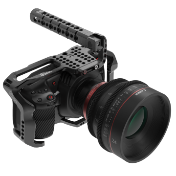 8Sinn BM Pocket Cinema Camera 4K / 6K Cage + Top Handle Basic (HDMI & USB-C cable clamp not included)