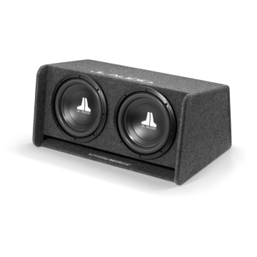JL Audio JLCP212G-W0V3 BassWedge Ported Enclosure w/ Dual 12W0v3 Drivers
