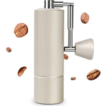Timemore Chestnut C3 Max PRO Manual Coffee Grinder Glossy Beige