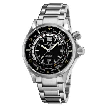 Ball Engineer Hydrocarbon Engineer Master II Diver Worldtime Men's Watch DG2022A-SA-BK