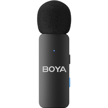 Boya BY-V4D 2.4GHz Four-channel Wireless Mic with Lightning Plug for iOS