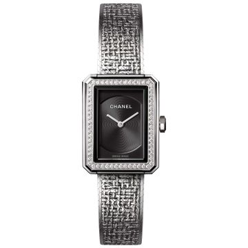 Chanel Boyfriend Tweed 28mm Ladies Watch H4877