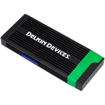 Delkin Devices USB 3.2 CFexpress Type B Card and SD UHS-II Memory Card Reader (DDREADER-56)