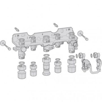 Bosch Montāžas Plate Nr.1660 ar Uzpildi (7738110553)
