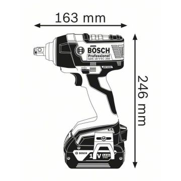 Bosch GDS 18 V-EC 250, SOLO L-Boxx (06019D8101)