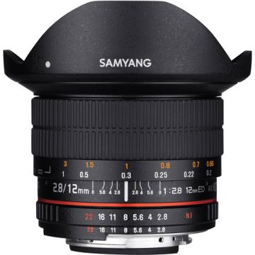 Samyang 12mm F/2.8 ED AS NCS Fisheye Canon M