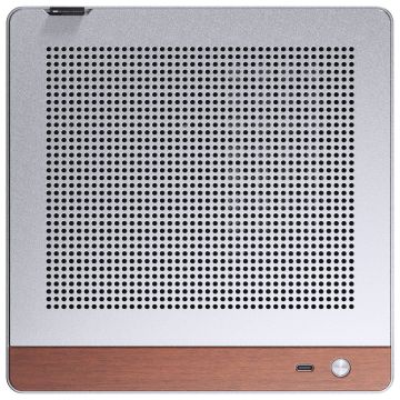 Jonsbo N10 PC case, mini tower, ITX - silver (N10 SILVER)