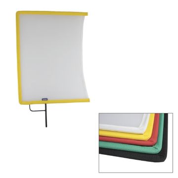 Kupo KT-2436OW 24"x 36" Open End Flag Frame - White Artificial Silk