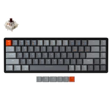 Keychron K6 65% (ANSI, RGB, Hot-Swap, Gateron G Pro Brown Switch)