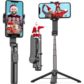 QIMIC Selfie Stick Tripod Smartphone Stabiliser with Remote Control