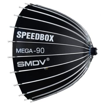 SMDV Speedbox Mega-90 Deep Softbox 90cm Silver Bowens Mount