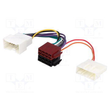 4Carmedia ZRS-AS-66B ISO Adapter for Dacia, Mercedes, Opel, Renault