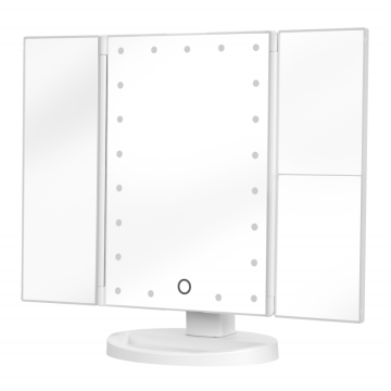 Humanas HS-ML04 Make-up Mirror with LED Lights White