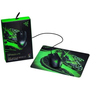 Razer Abyssus Lite & Razer Goliathus Mobile Construct Edition Bundle