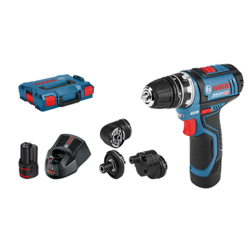 Bosch GSR 12V-15 FC Set, 2x2.0Ah, 4xGFA L-boxx (06019F6000)