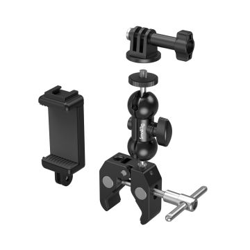 SmallRig 4373 Crab-Shaped Super Clamp Kit with Ballhead & Magic Arm