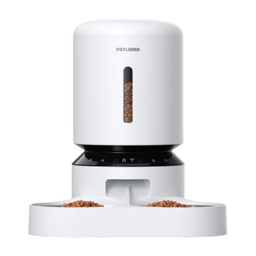 Petlibro Granary food dispenser with double bowl, Wifi, 5L(white)