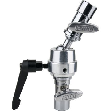 Kupo KCP-412 5/8" Swivel Super Grip Double Baby Receiver