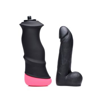 LoveBotz Mega-Pounder Hand-Held Thrusting Dildo (848518032829)