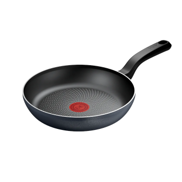 Tefal Frying Pan 24 cm Suitable for Induction Hob Fixed Handle Black (H0560442)