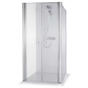 Baltijos Brasta ERIKA Shower Enclosure 90x90 Tinted Gray