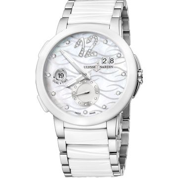 Ulysse Nardin Executive Dual Time Ladies Ladies Watch 243-10-7-691