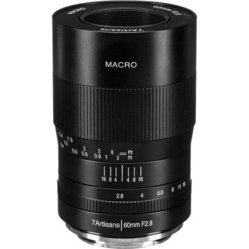 7Artisans 60mm F/2.8 Sony E Mount