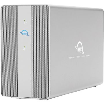 OWC Mercury Elite Pro Dual with 3-Port USB Hub Storage Solution 8TB OWCMEDCH7T08