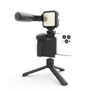 Digipower Follow Me Vlogging Kit with Wireless Hand Held Grip (DPS-VLG4)