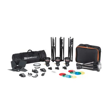 Quadralite SVL-400 LED 3 Light Kit