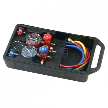 LD R134A/R12 filling device for air conditioners