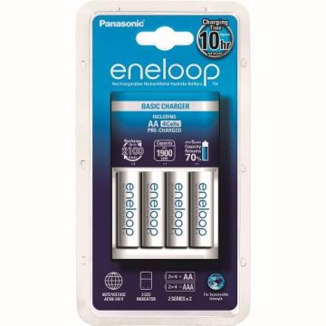 Panasonic Eneloop Basic Charger 4xAA 1900 mAh (K-KJ51MCC40E)