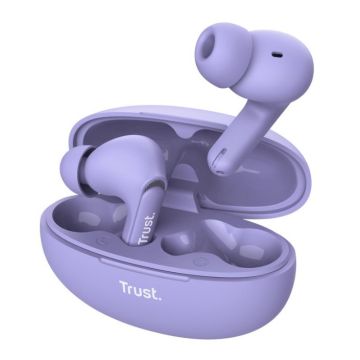 Trust Yavi Bluetooth Earbuds ENC Purple (25297)