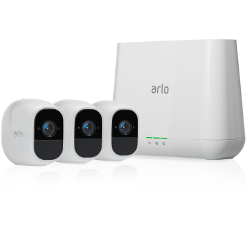 Arlo Pro 2 Smart Security System with 3 Cameras (VMS4330P)