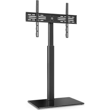 FITUEYES TV Stand for 32 to 60 Inch Flat and Curved TVs, Rotatable, Height Adjustable, Max. VESA 400 x 600 cm