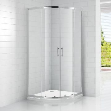 Roth Dušas Kabīne OBR2 80x80, H=185cm Brilliant Profils/Caurspīdīgs Stikls (6mm) 4000701