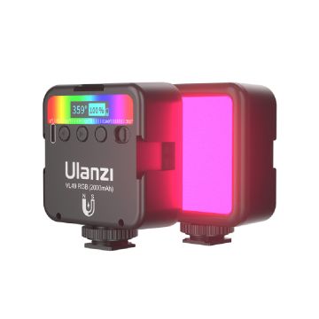 Ulanzi Mini Pocket 49 RGB Video LED Light Black