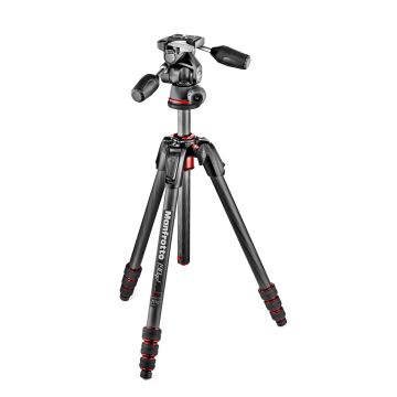 Manfrotto 190Go! Aluminum Tripod with MH804-3W 3-Way Head