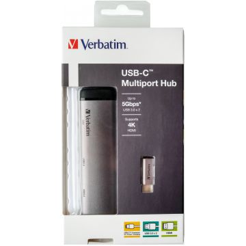 Verbatim USB‑C Multiport HUB Gen. 1 USB 3.1 USB 3.0 HDMI