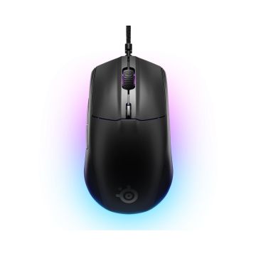 SteelSeries Rival 3 Gen 2 Black Wired Optical Mouse | 8500 DPI