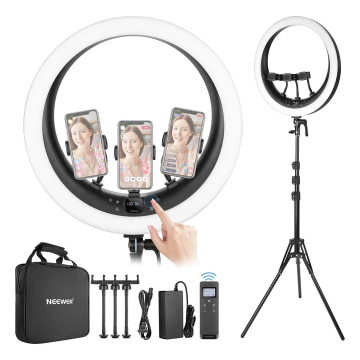 Neewer RP19H 19" Bi-Color LED Ring Light incl. Stand