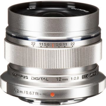 Olympus M.ZUIKO DIGITAL ED 12mm F/2 Silver