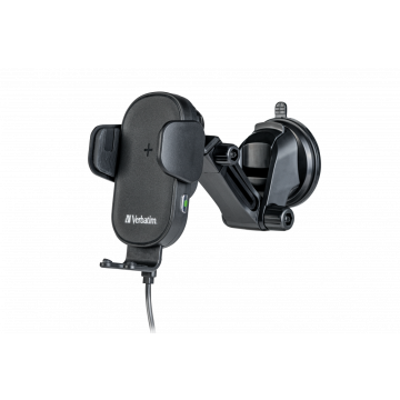 Verbatim FWC‑01 Car Phone Holder with Wireless Charging Function Qi Fast