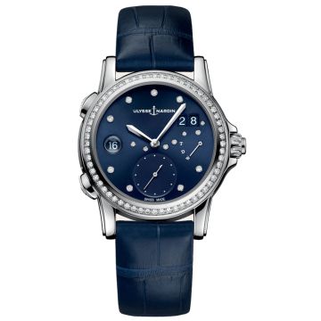 Ulysse Nardin Classico Dual Time Ladies Watch 3243-222B/93