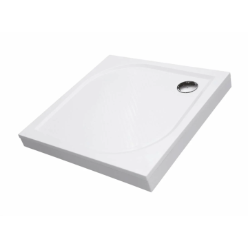 Dušas Paliktnis SPN 80x80 Balts (PT-709K)