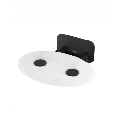 Ravak Ovo P II Sēdeklis Opal/Black (B8F0000057)