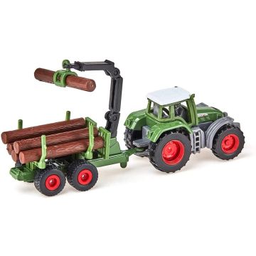 Siku Tractor with forestry trailer (1645)